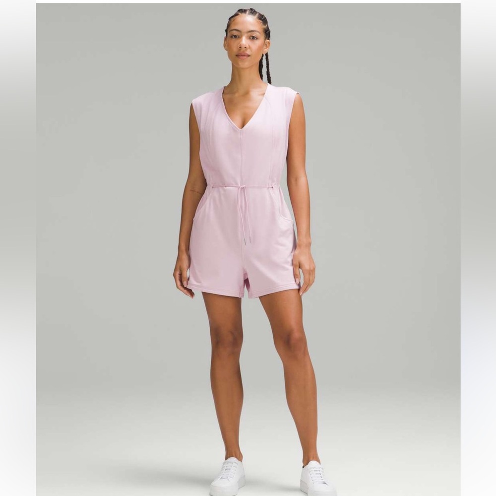 Lululemon French Terry V-Neck Romper